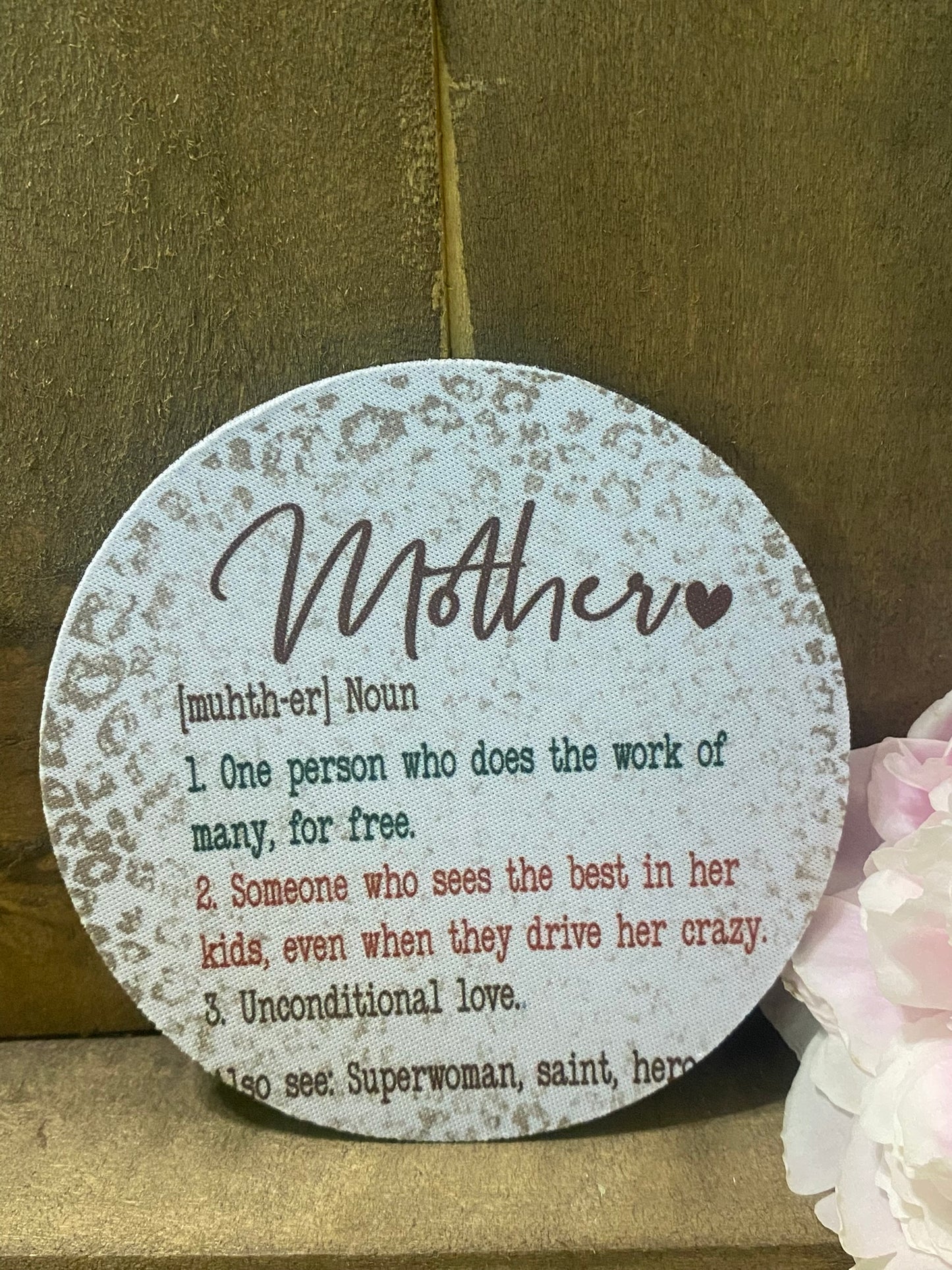 Mother Definition of Coaster set