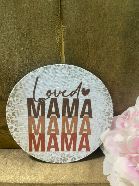 Loved Mama Coaster set