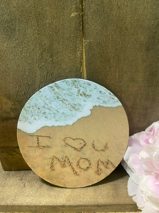 I <3 U Mom Coaster set