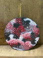 Pom Pom Pink, Black , Glitter 4 inch Coaster set