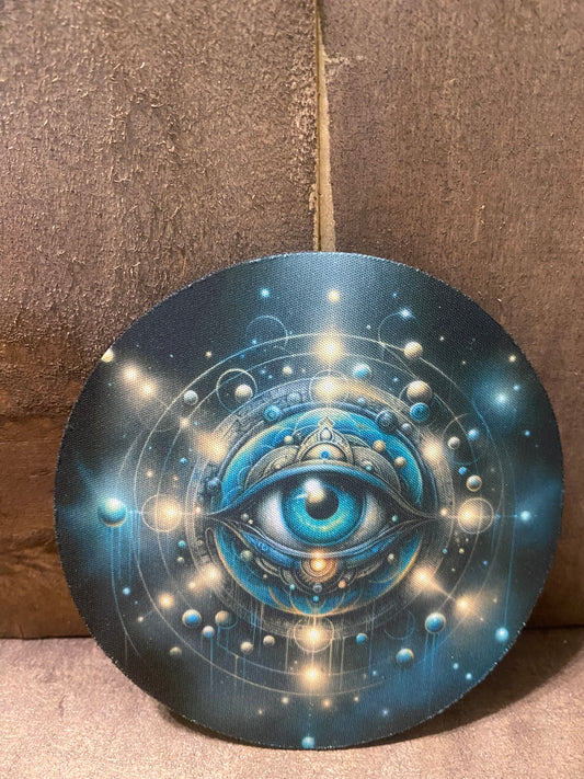 All seeing eye 4 inch Coaster set