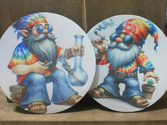 Hippie Smokes 4 inch coaster set