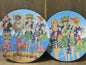Beach Bound Grannies 4 inch coaster set