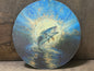 Fishing 4 inch coaster set