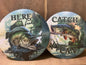 Here fishy fishy / Catch me if you can 3.75 inch coaster set