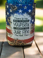 There is no need to repeat yourself, I ignored you just fine the first time 12oz. can koozie