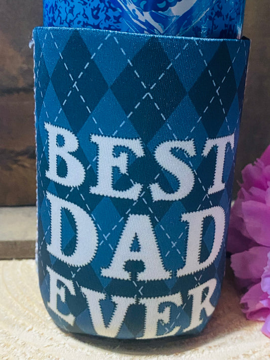 Best Dad Ever 12oz. can koozie