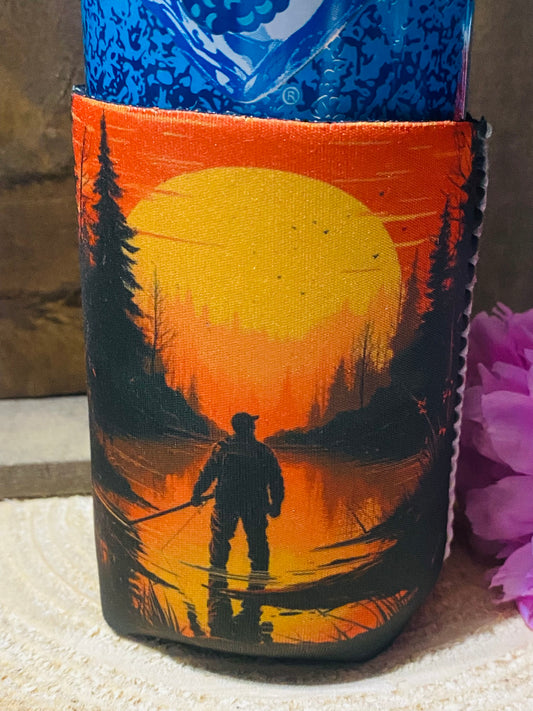 Fishing 12 oz. can koozie