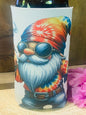 Hippie Gnome smoker slim can/ bottle koozie