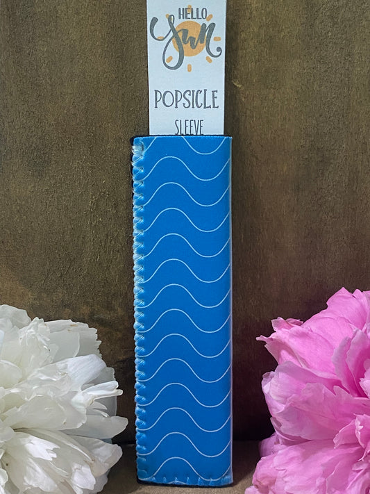 Freeze pop sleeve Blue wave