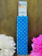 Freeze pop sleeve Blue with white polka dots