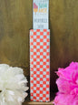 Freeze pop sleeve Red check