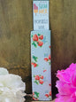 Freeze pop sleeve Strawberries on white