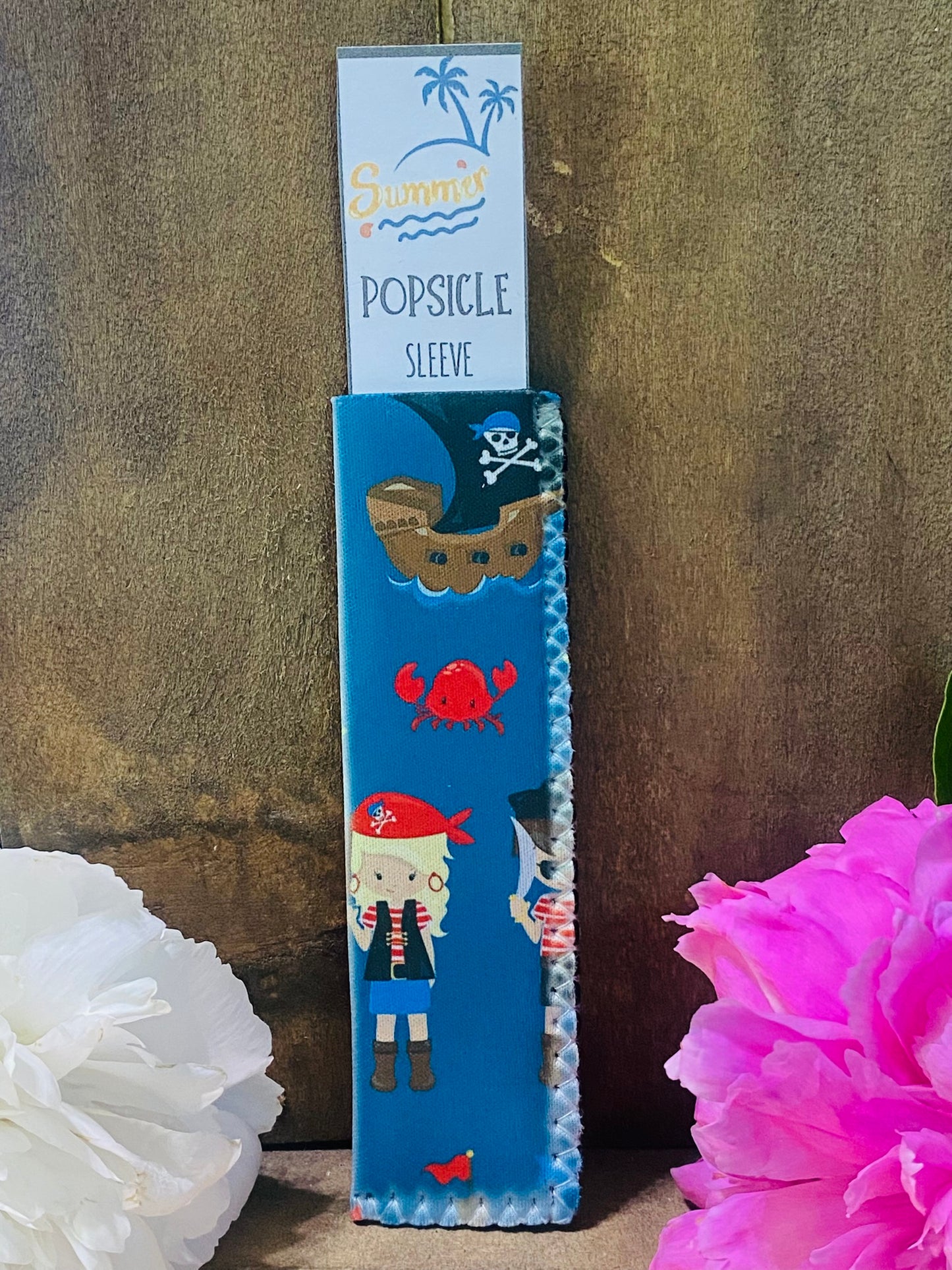 Freeze pop Pirates on blue