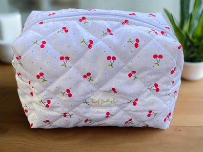 Cherry Pie Make up , Carry all bag size Large