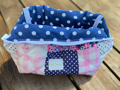 Keep her Wild Large Make up bag