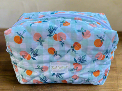 Peachy love Large Make up bag
