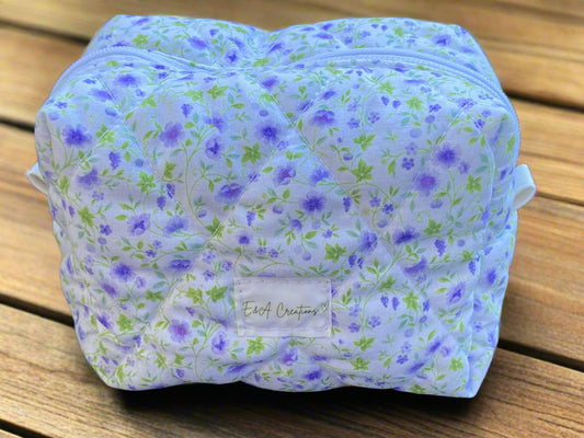 Lavender Dreams Medium Makeup bag