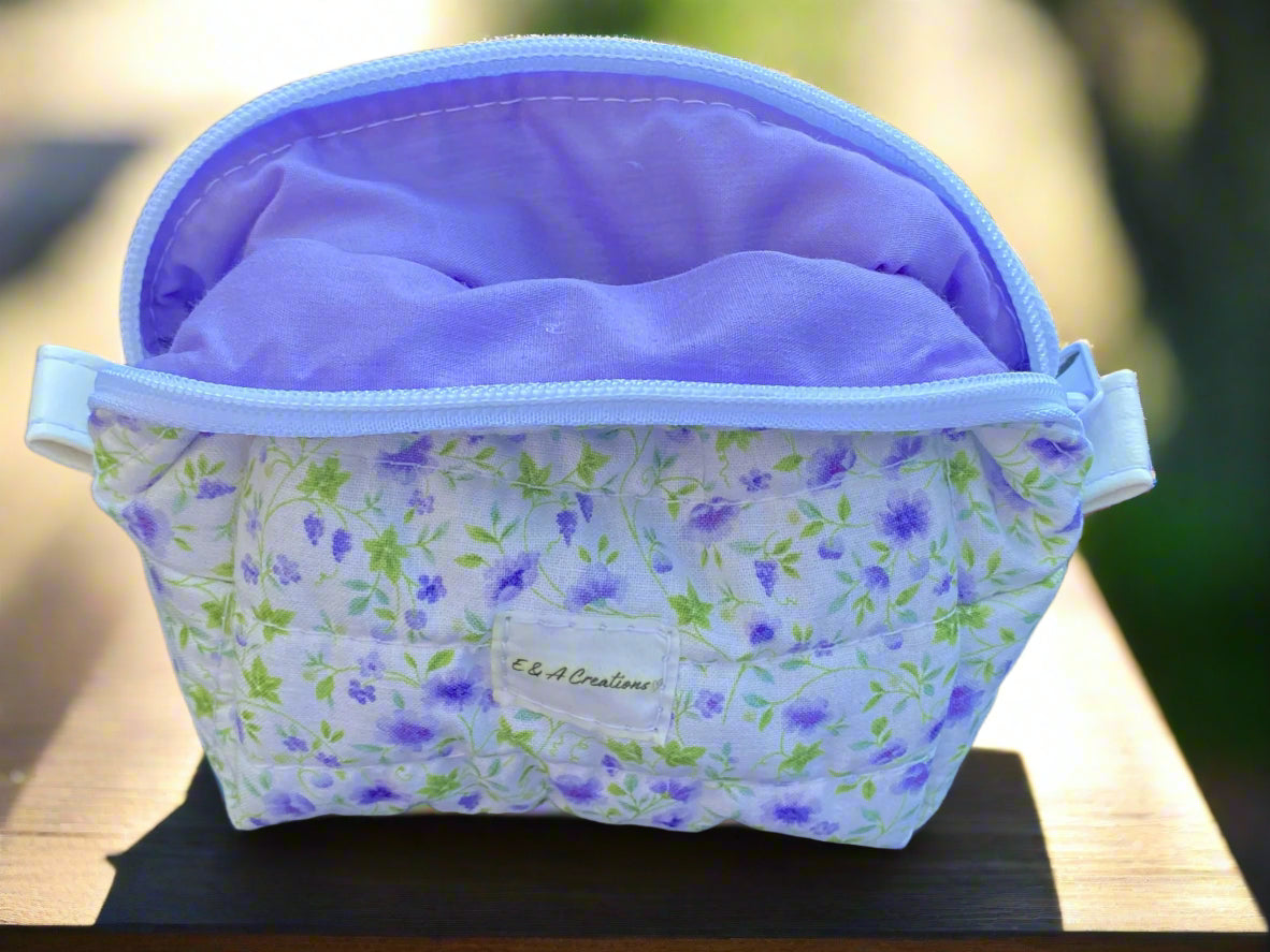 Lavender Dreams Mini Make-up bag