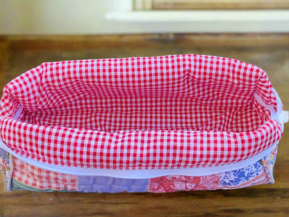 Vintage Picnic Hair Tool bag