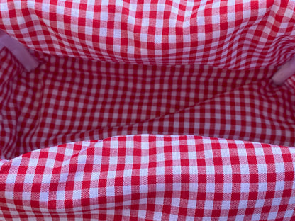 Vintage Picnic Makeup Bag