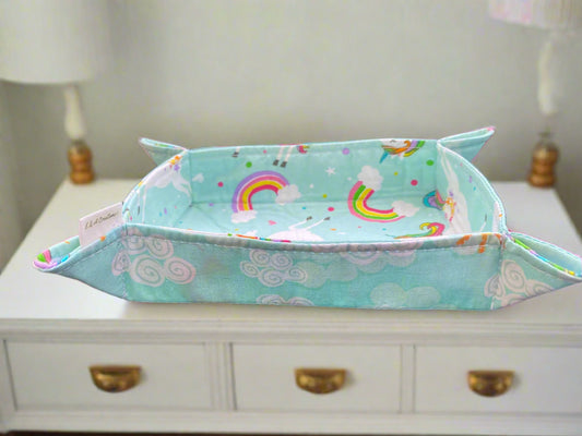 Unicorn dreams Fabric tray